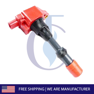 JHD2870R/1 Ignition Coil FOR 03-05 Honda Civic Hybrid 1.3L L4 Epoxy Red